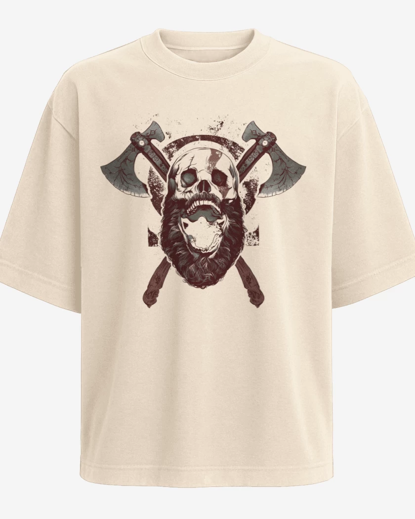 Polera Oversize Kratos Vikingo 2