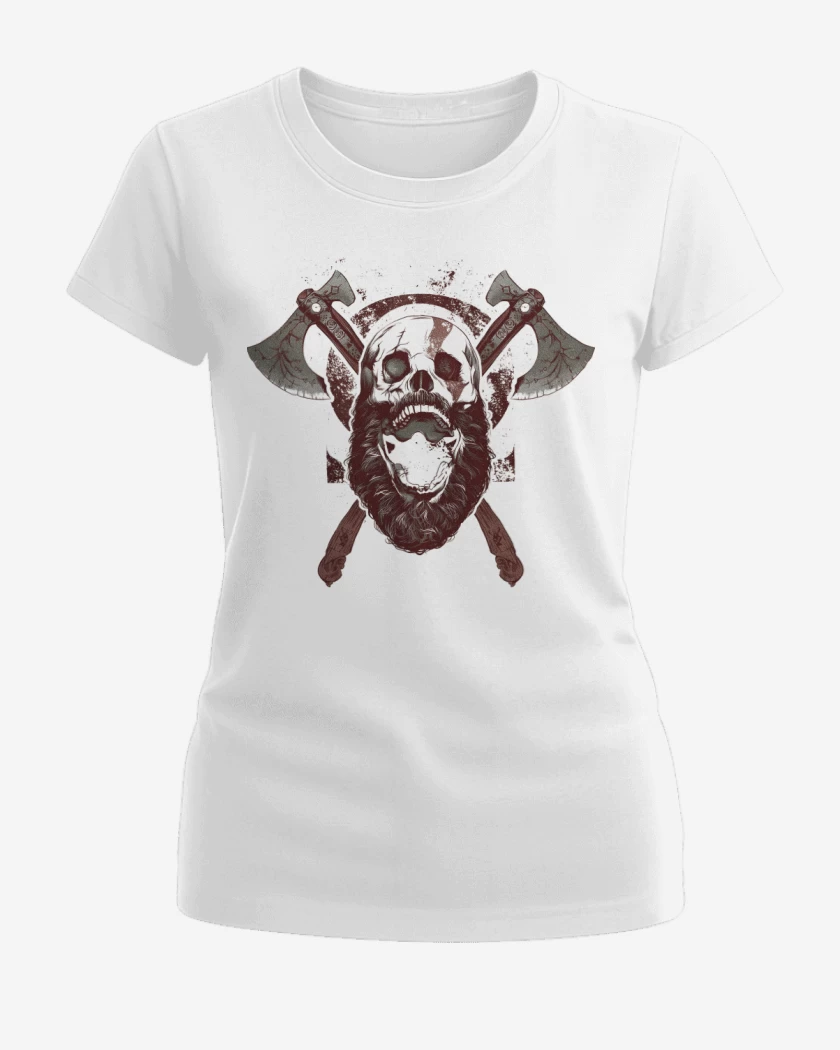 Polera de Mujer Kratos Vikingo 2