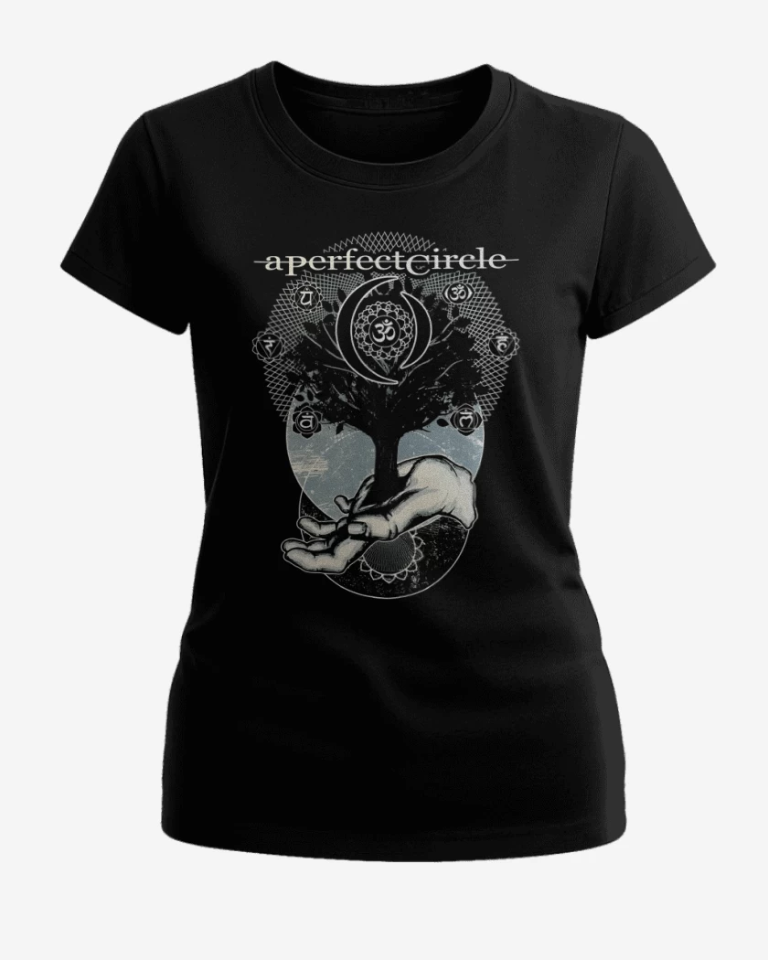 Polera de Mujer Negro de A perfect circle 2