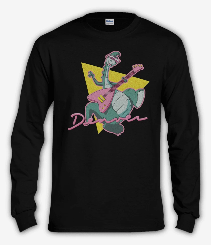 Polera manga larga Negro de Denver