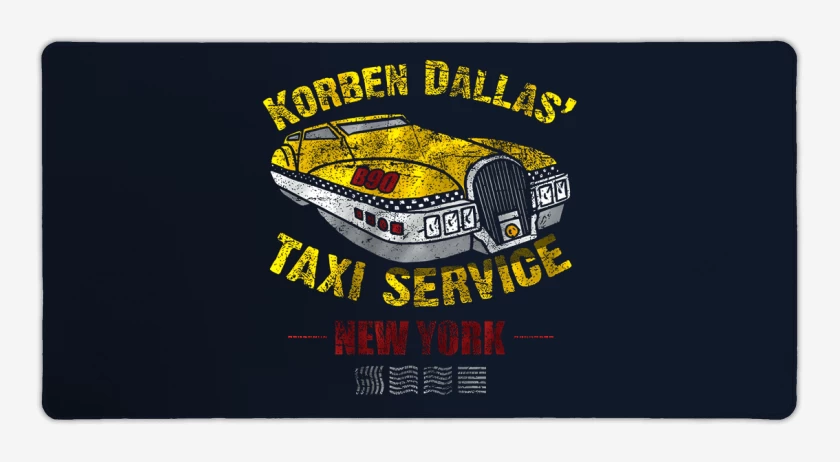 Mouse pad Gamer Korben Dallas taxi service