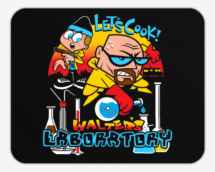 Mousepad El laboratorio de Walter