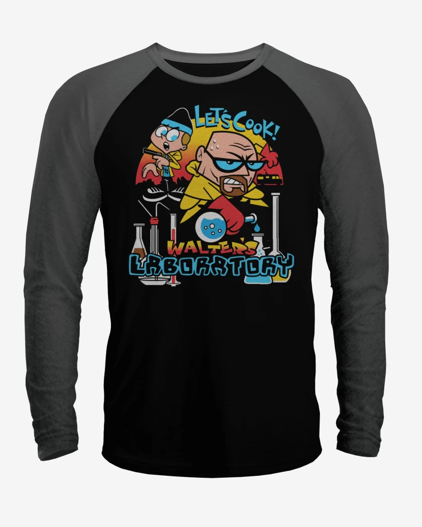 Polera Raglan El laboratorio de Walter