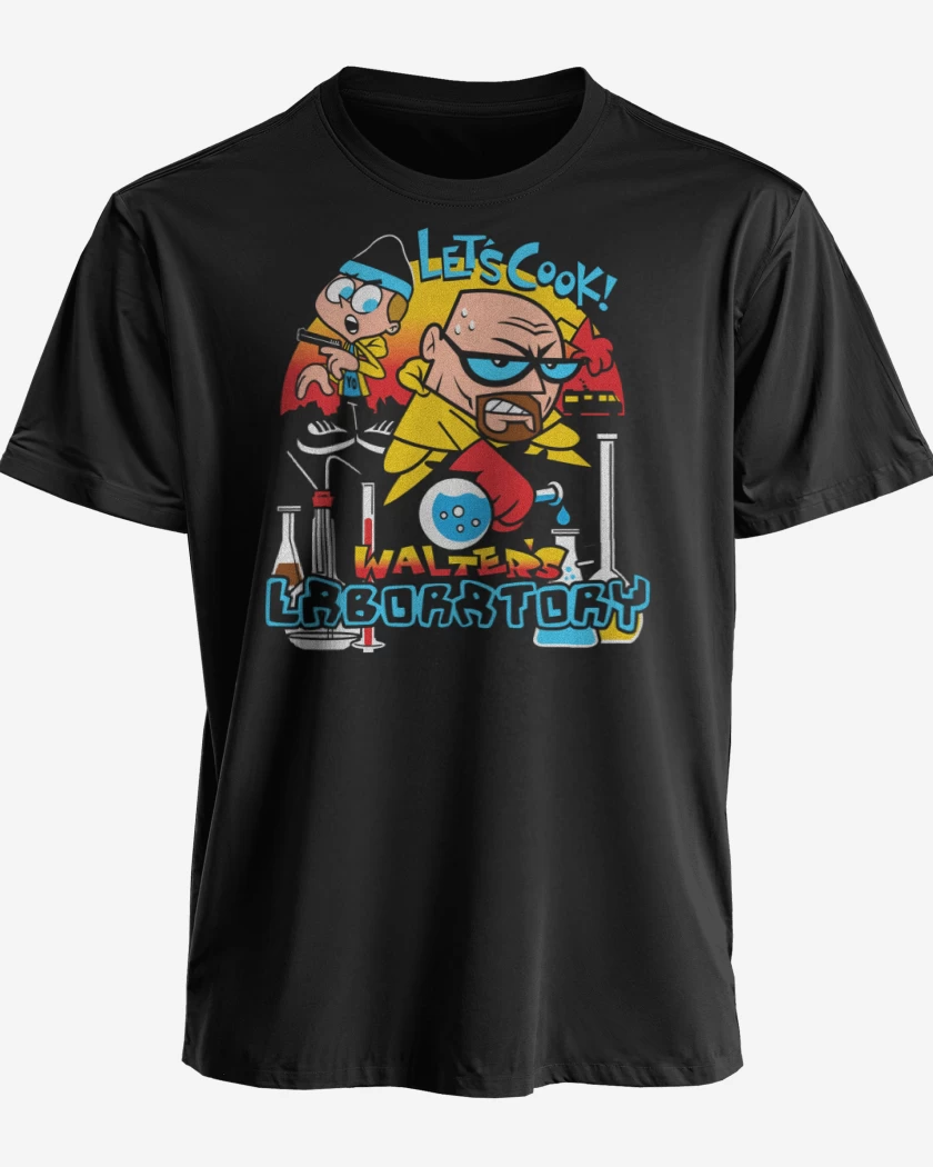 Polera premium El laboratorio de Walter