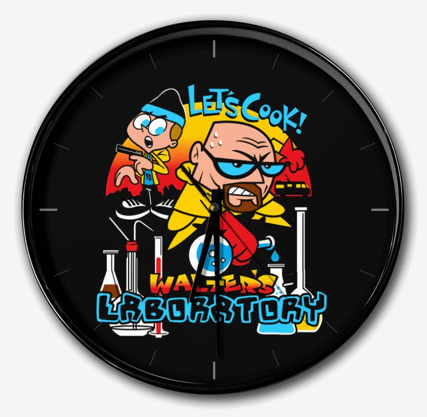 Reloj Negro de El laboratorio de Walter