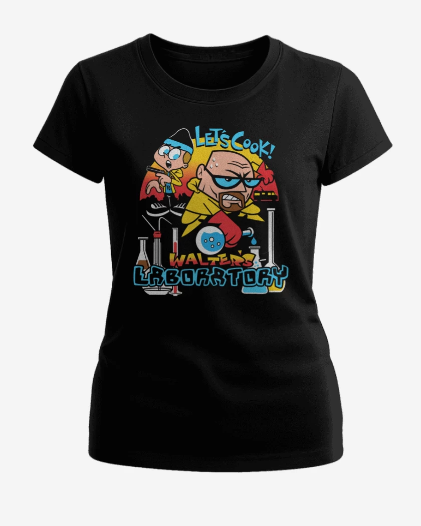 Polera de Mujer Negro de El laboratorio de Walter