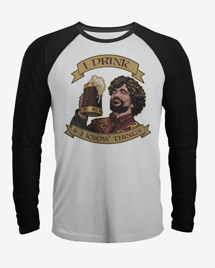 Polera Raglan I drink