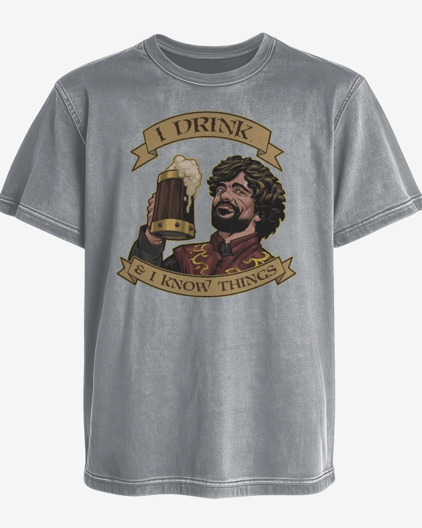 Polera desgastada I drink
