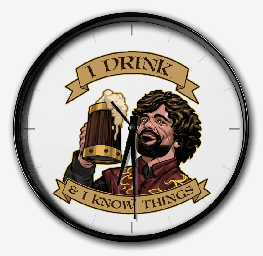 Reloj Blanco de I drink