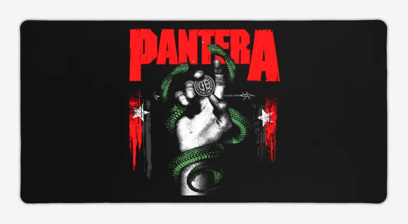 Mouse pad Gamer Negro de Pantera 2022