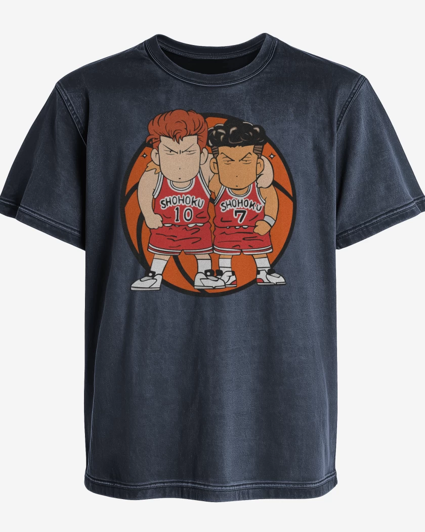 Polera desgastada Team rechazados