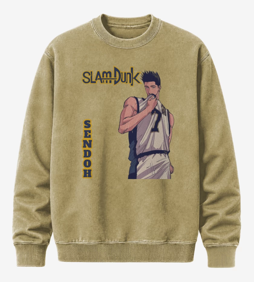 Poleron Polo Acid Wash Beige de Sendoh
