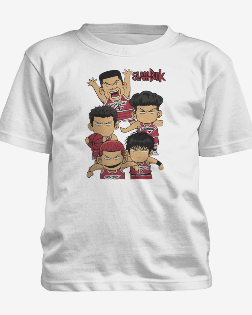 Polera de niño Blanco de Shohoku Slam Dunk