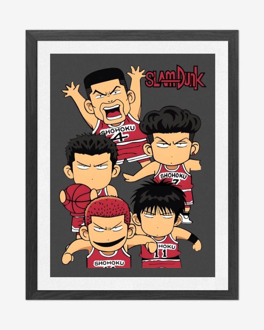 Cuadro decorativo Shohoku Slam Dunk