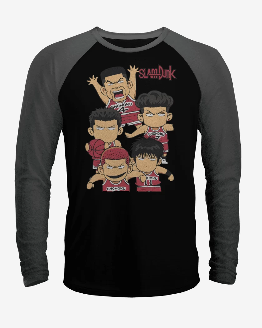 Polera Raglan Shohoku Slam Dunk