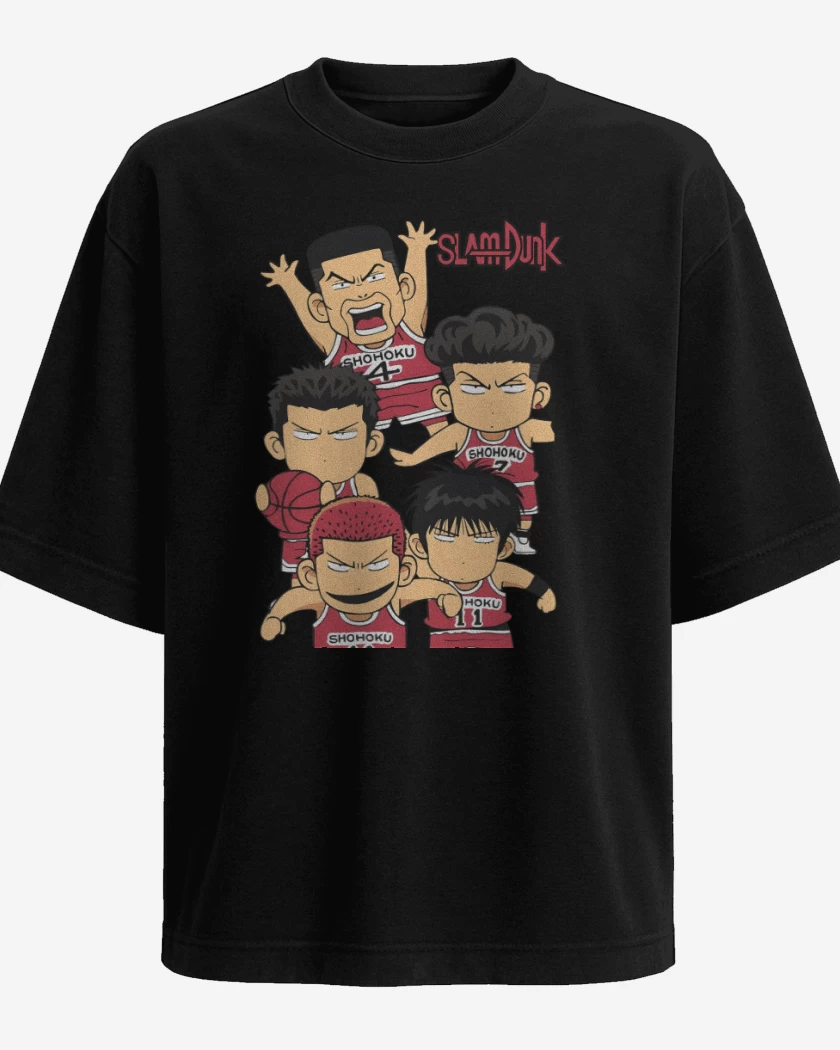 Polera Oversize Shohoku Slam Dunk