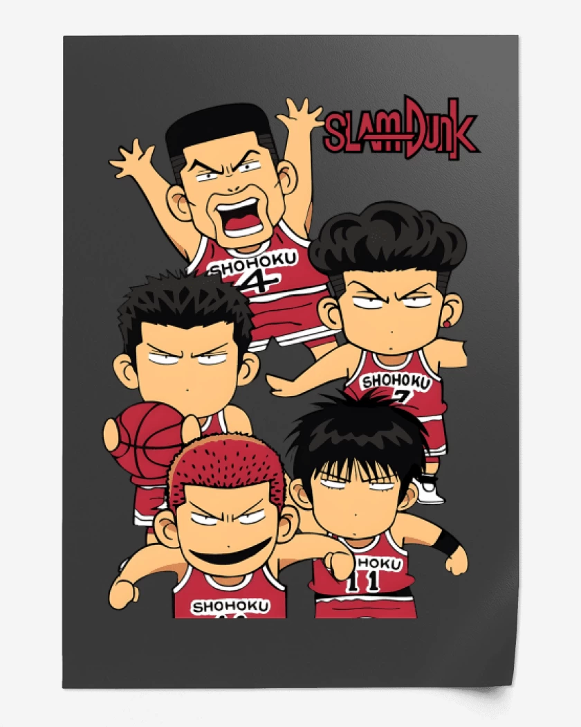 Print Shohoku Slam Dunk