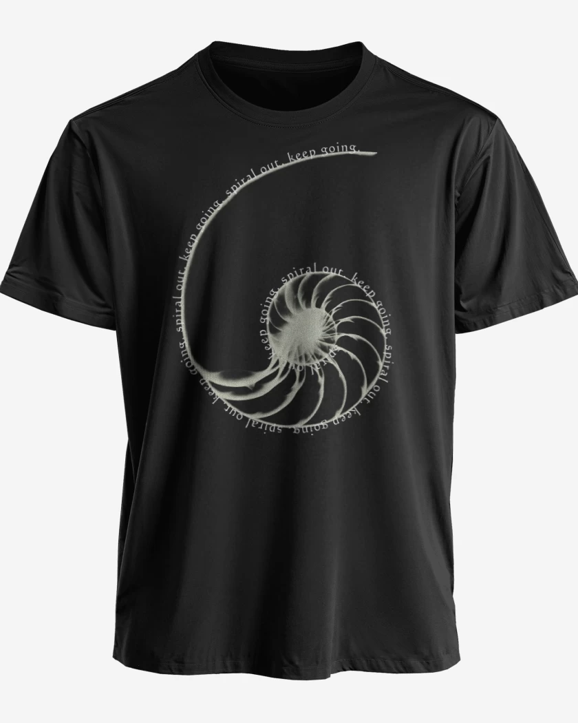 Polera premium Negro de Spiral Out