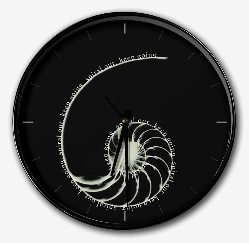 Reloj Spiral Out