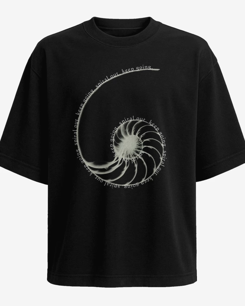 Polera Oversize Spiral Out