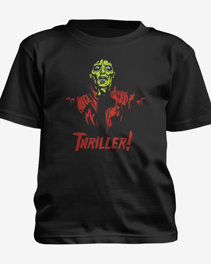 Polera de niño Negro de Thriller 