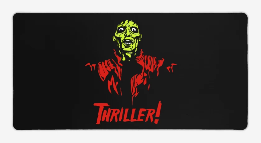 Mouse pad Gamer Negro de Thriller 
