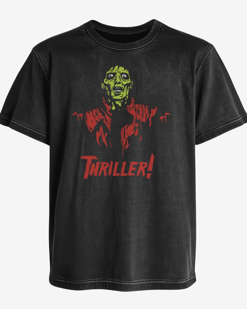 Polera desgastada Thriller 