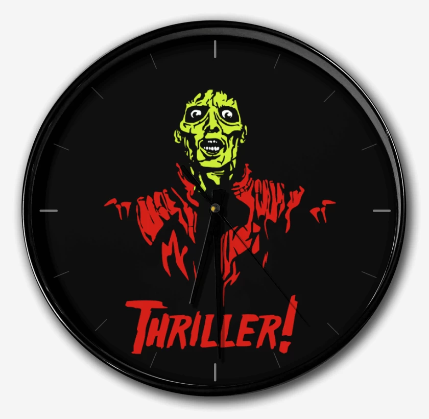 Reloj Negro de Thriller 
