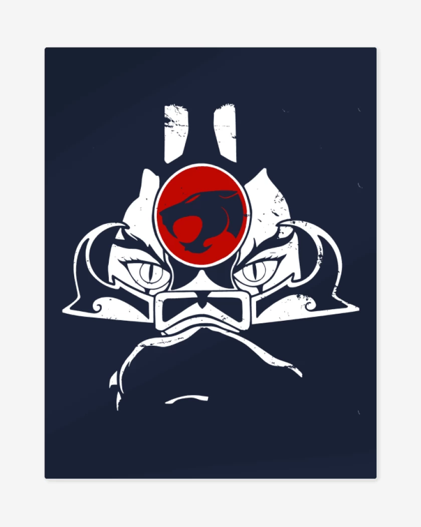 Print metalico Azul Marino de Thundercats 2