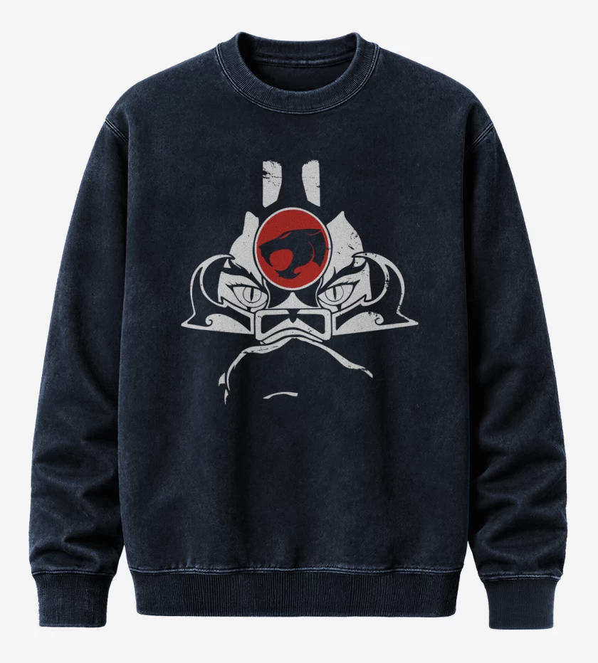 Poleron Polo Acid Wash Azul Marino de Thundercats 2