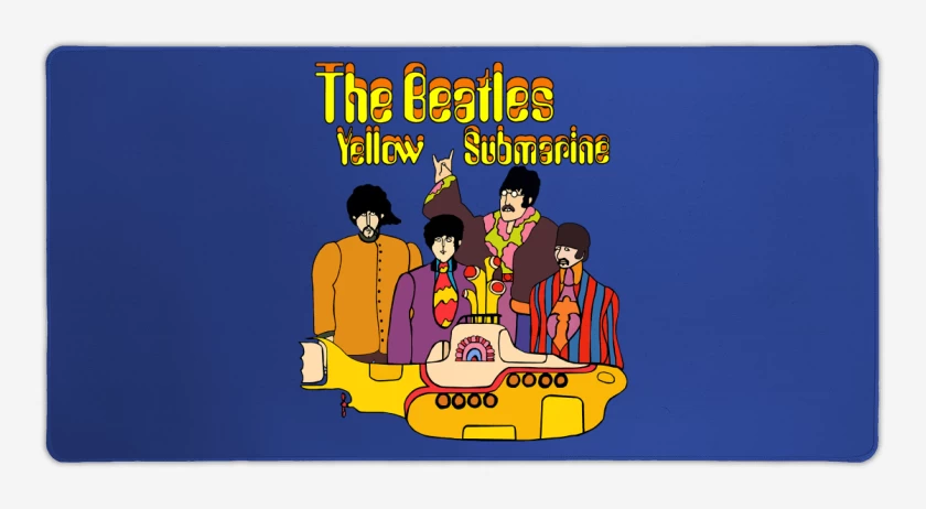 Mouse pad Gamer Azul Rey de Yellow Submarine