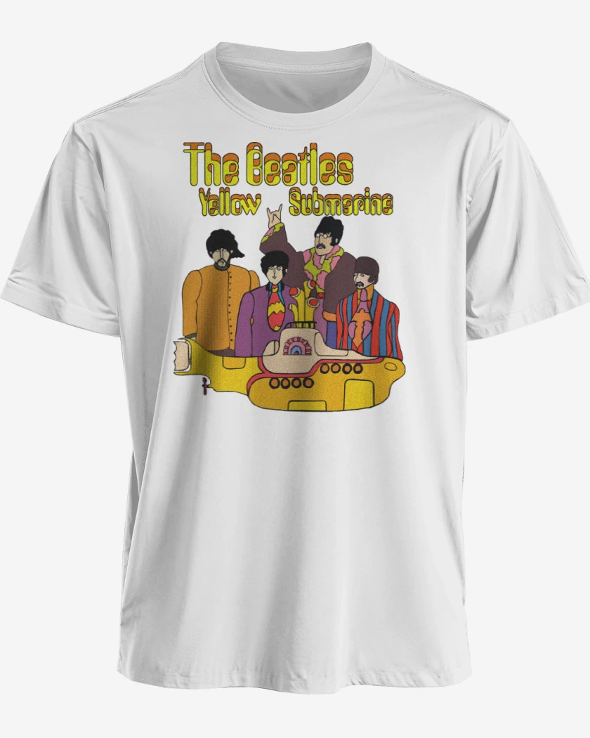 Polera premium Blanco de Yellow Submarine