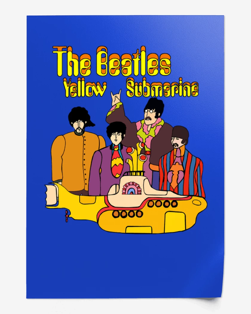 Print Yellow Submarine