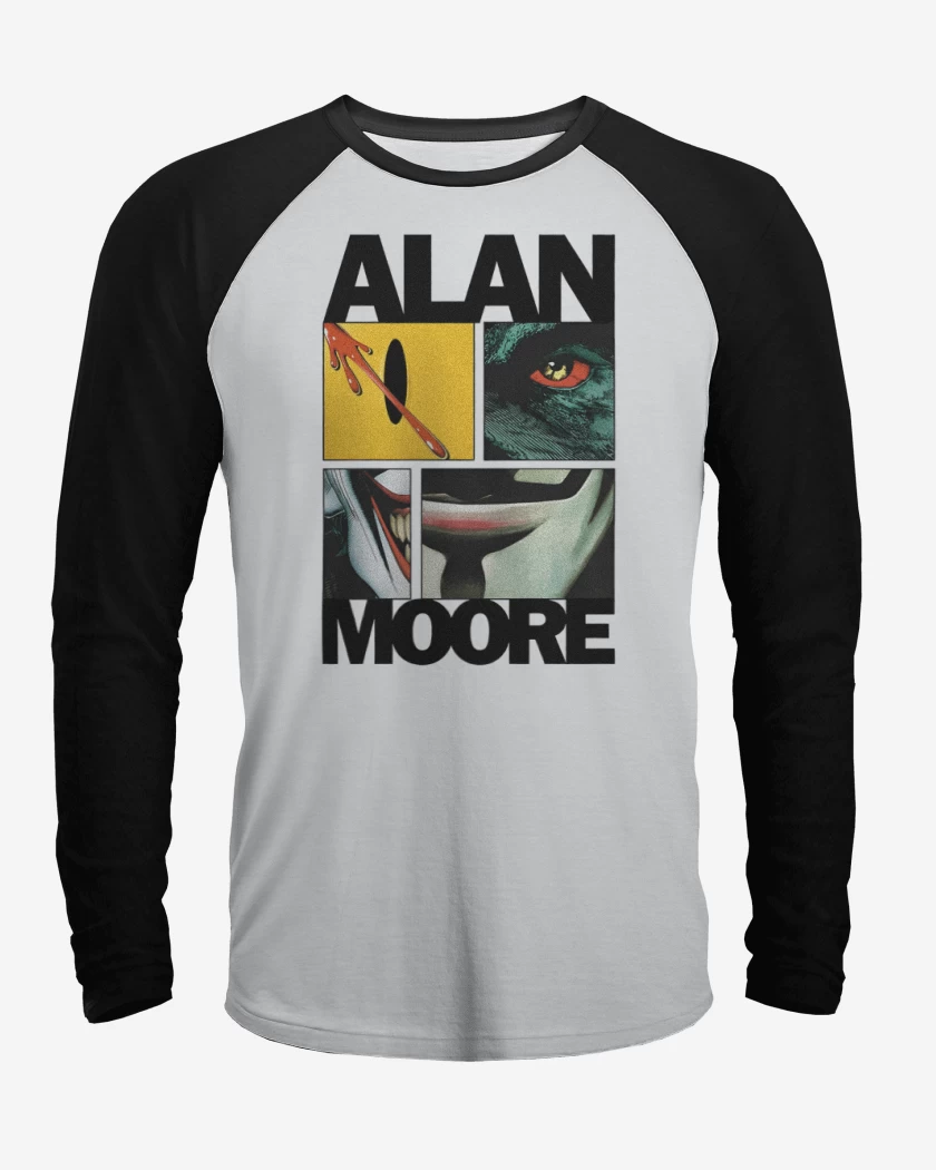Polera Raglan Alan Moore nro 2