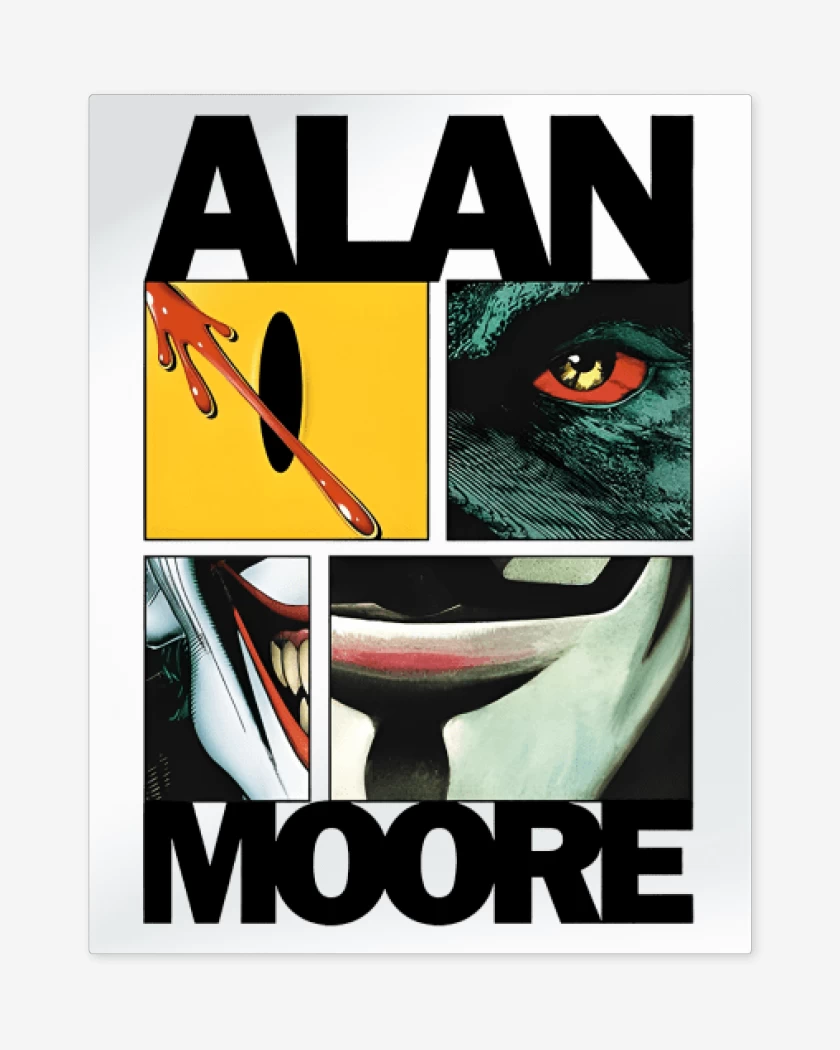 Print metalico Alan Moore nro 2