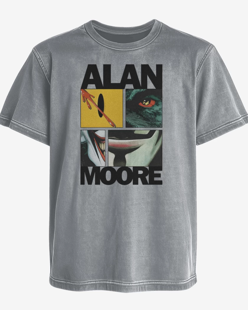 Polera desgastada Alan Moore nro 2