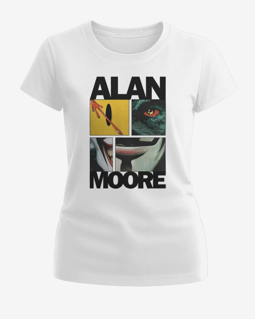 Polera de Mujer Blanco de Alan Moore nro 2