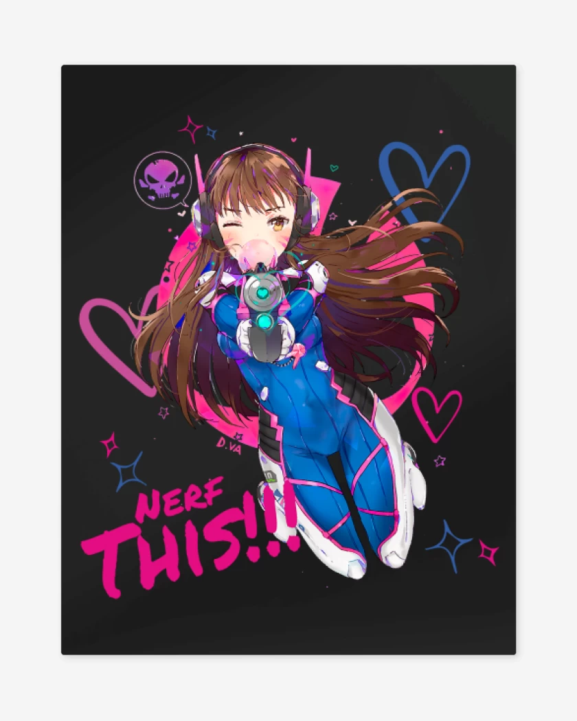 Print metalico Negro de Dva 3
