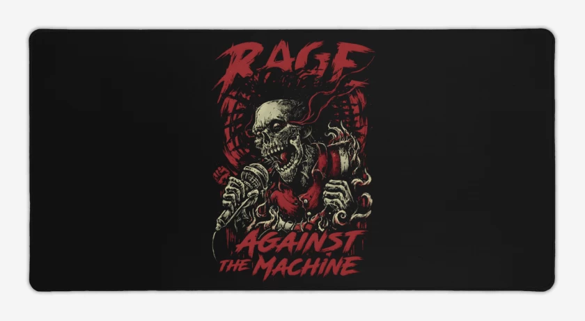 Mouse pad Gamer Negro de De la Rocha