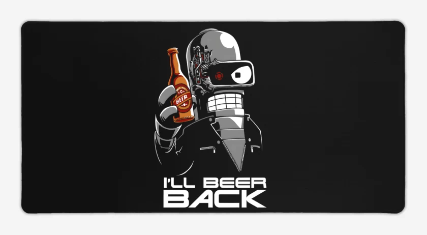 Mouse pad Gamer Ill Beer Back 