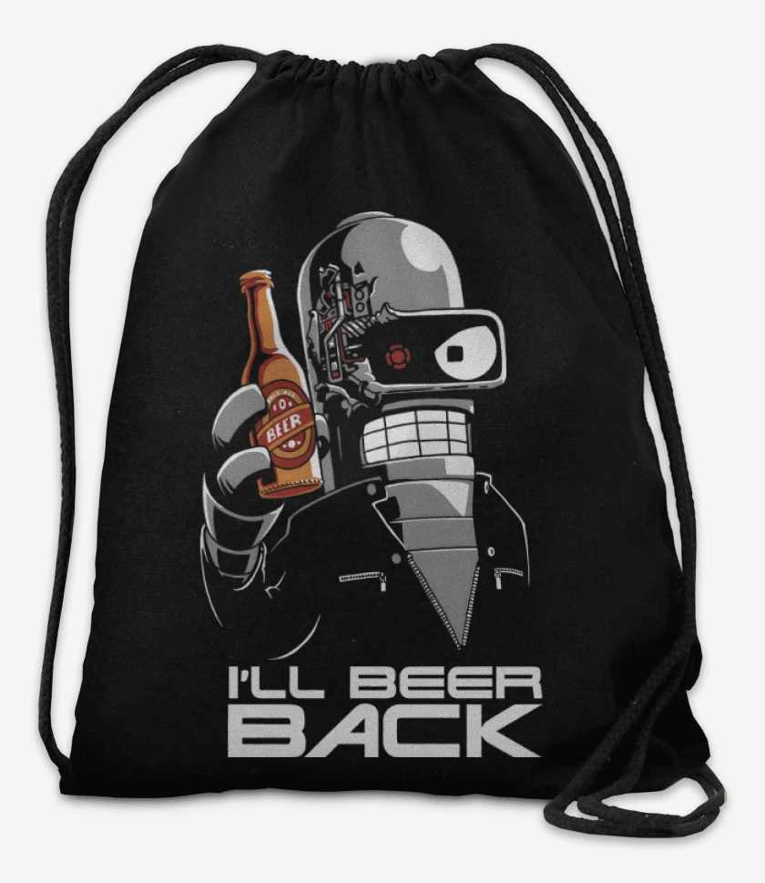 Mochila Negro de Ill Beer Back 
