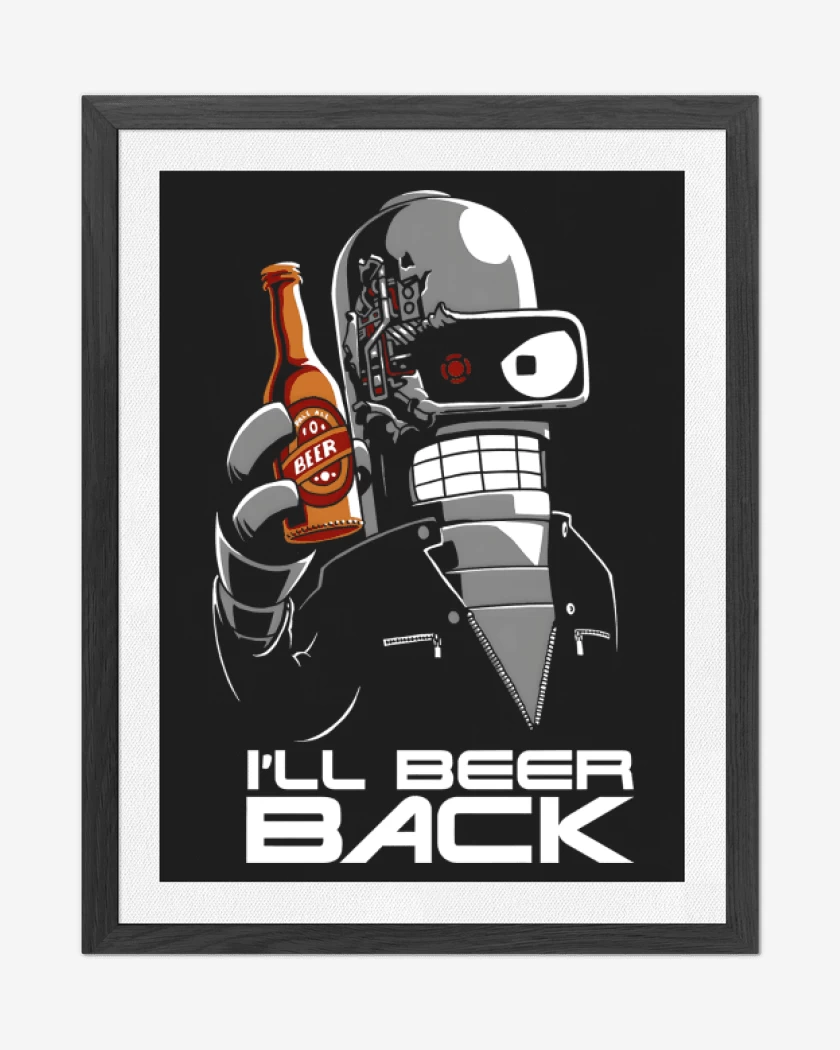 Cuadro decorativo Ill Beer Back 