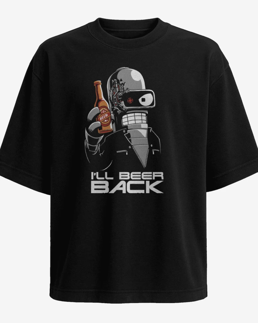 Polera Oversize Ill Beer Back 