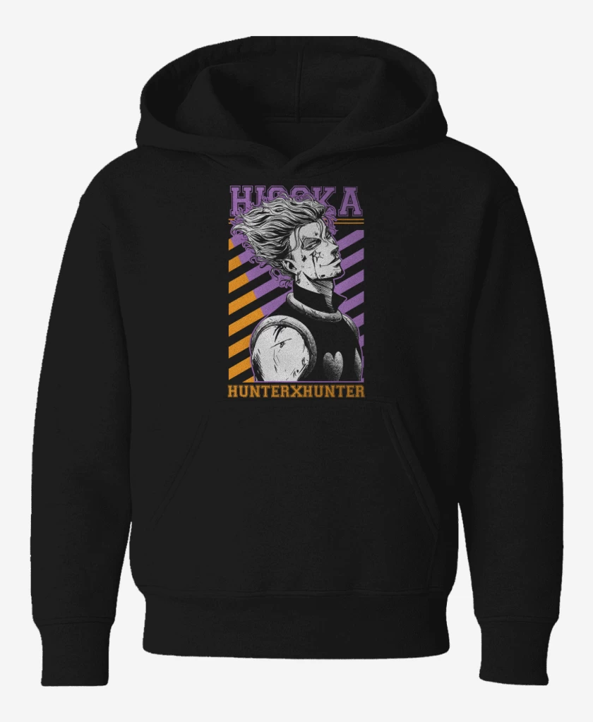 Poleron de niño Negro de Cazador Hisoka