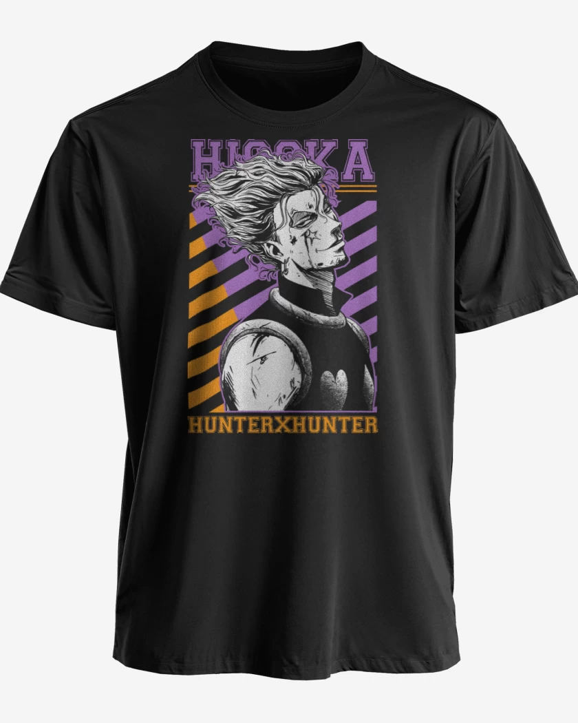Polera premium Negro de Cazador Hisoka