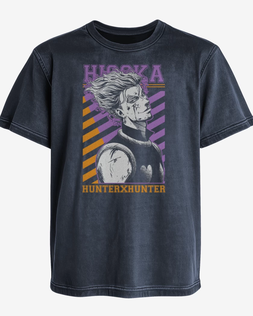 Polera desgastada Cazador Hisoka