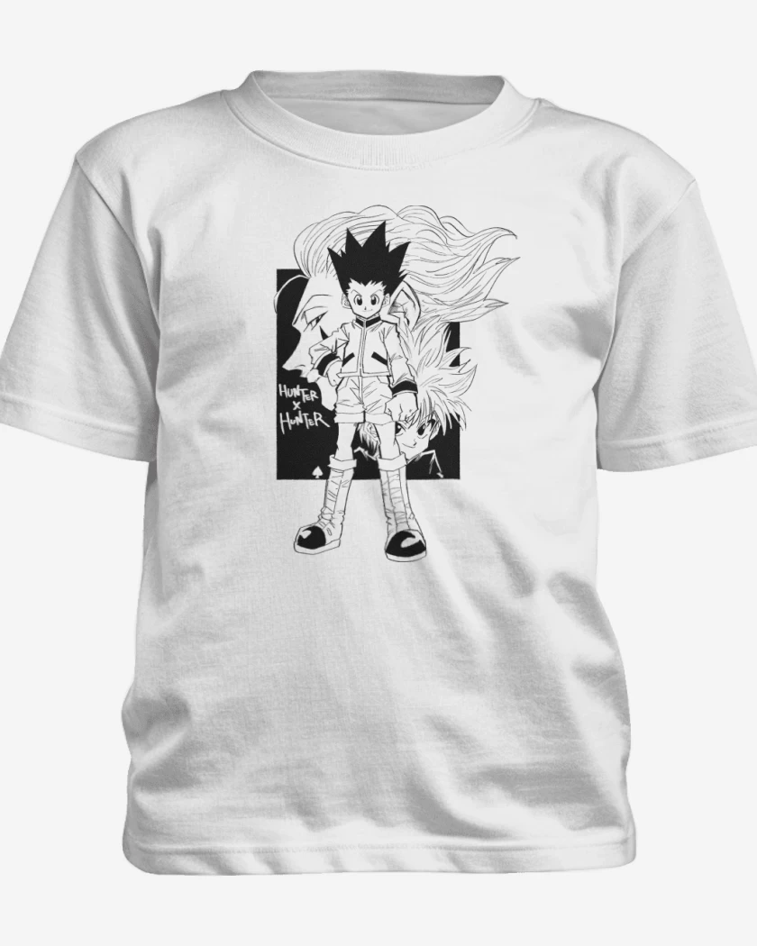 Polera de niño Gon x Kilua x Hisoka
