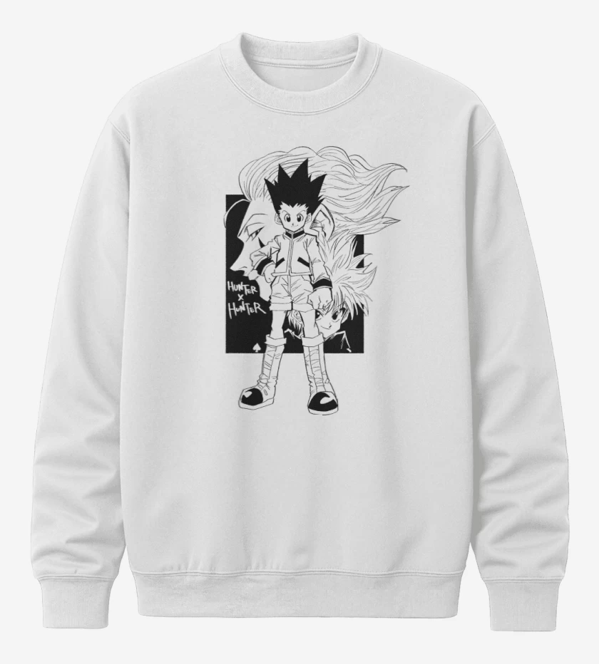 Poleron polo Gon x Kilua x Hisoka
