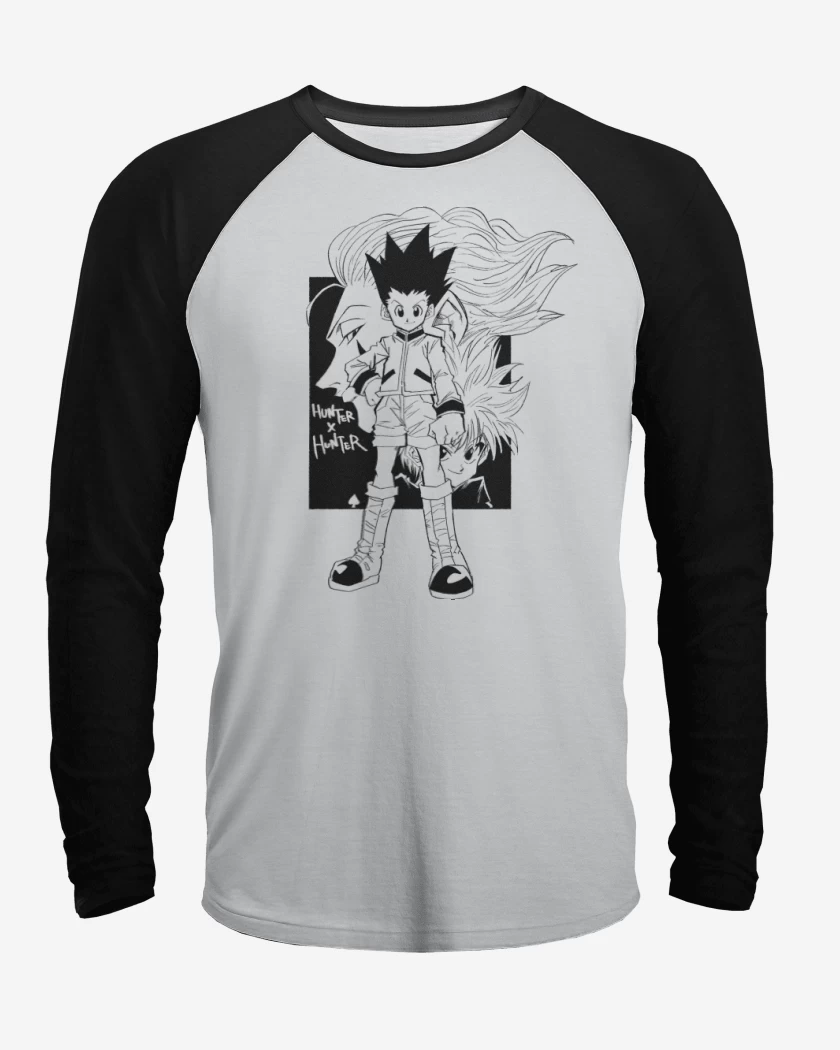 Polera Raglan Gon x Kilua x Hisoka