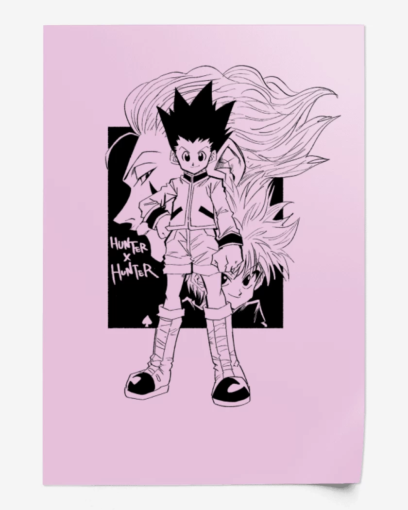 Print Gon x Kilua x Hisoka